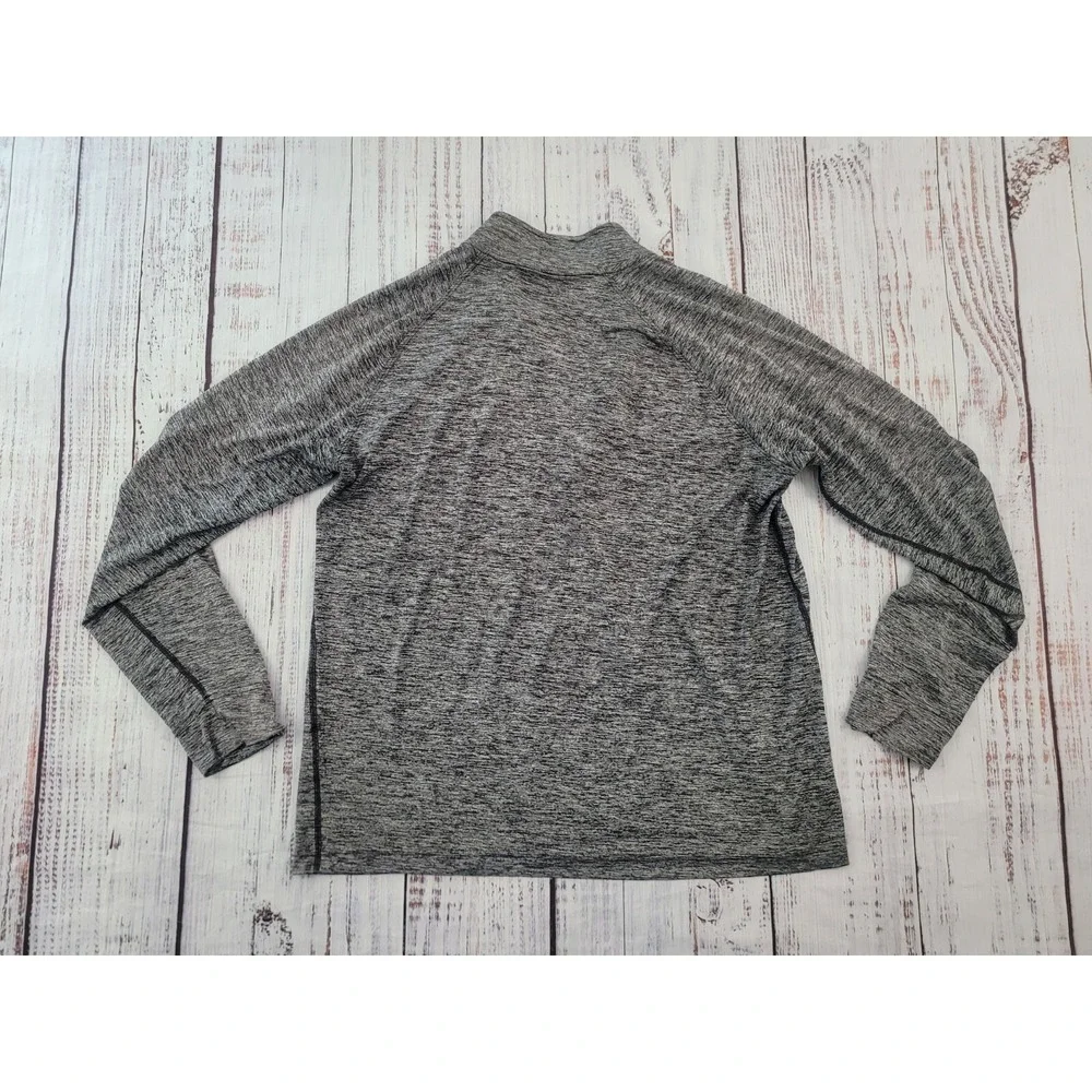 Under Armour HeatGear Gray Quarter Zip Lightweight Pullover Jacket Men's L